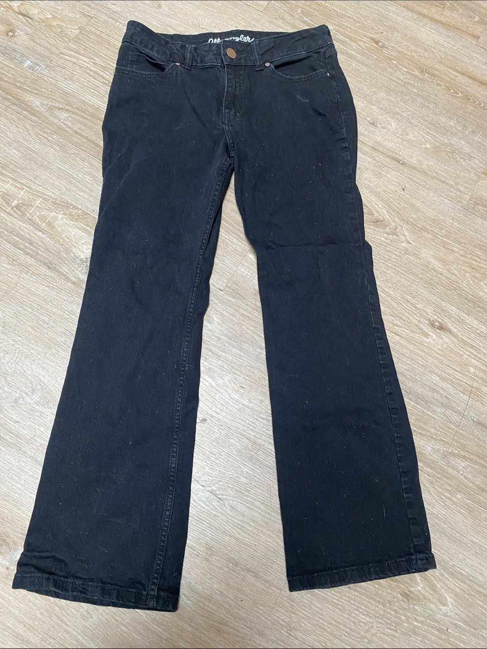 Wrangler Black Bootcut Jeans 9/30